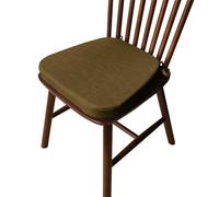 Cozy Kitchen Chair Cushs 4 k 2'' Thick Removable & Machine Washable Covers Ideal for Indoor Dining Room Chairs (R 43x42x33cm)