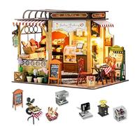 Cozy Kitchen or Charming Bakery DIY Miniature Dollhouse Kit | Detailed & Heartwarming Design (Julia Bakery)