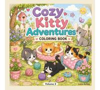 Cozy Kitty Adventures Coloring Book: Volume 2