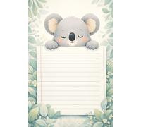 Cozy Koala Notes & Ideas Notebook: Soft Nature-Inspired Lined Journal for Writing, Journaling, and Creative Thinking - 110 Pages 6x9 Notebook for School, Home, and Everyday Use