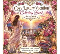 Cozy Luxury Vacation Coloring Book for Adults: Elegant Villas, Ocean Views and Billionaire Vacation Escapes (Cozy Luxury Escape Collection)