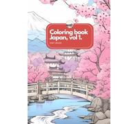 "Cozy Magic" Japan Themed Coloring Book: 25 pages with beautiful Japanese design