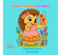 Cozy Meadow Critters: Adorable Critters and Cozy Forest Friends to Color: Bold, Easy Pages for Relaxing Fun