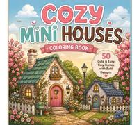 Cozy Mini Houses: 50 Cute and Easy Tiny Homes with Bold & Simple Designs for Relaxing Fun