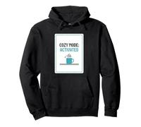 Cozy Mode: Activated - Cross-Stitch Pixel product Pullover Hoodie