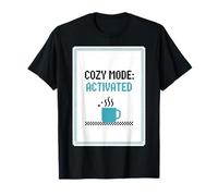 Cozy Mode: Activated - Cross-Stitch Pixel Product T-Shirt
