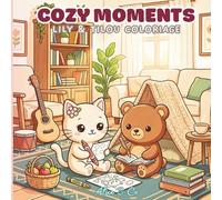 Cozy Moments - Extérieur & Intérieur: Coloriage facile pour se détendre et s’évader en douceur (Coloriage facile anti-stress)