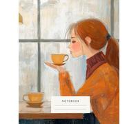 Cozy Moments Notebook: A delightful notebook inspired by the charm of quiet mornings, warm coffee, and the tender companionship of a cat.