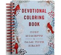 Cozy Moments to Calm Your Heart: Devotional Coloring Book