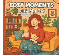 Cozy Moments with My Cat: A Cute & Relaxing Coloring Book for Teens and Adults with Cozy Girl Scenes, Cats, and Detailed Aesthetic Designs for Stress ... Stress Relief and Relaxation by Nina Pallet)