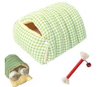 Cozy Monster Cat Bed, Cave Style Pet Bed, Cat Beds For Indoor Cats With Removable & Washable Cushioned, Wrap Your Fur Baby In Cloud-Like Warmth (Green-A,50 * 40 * 28cm)