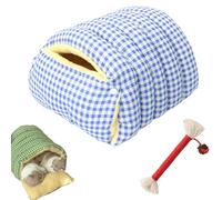 Cozy Monster Cat Bed, Cave Style Pet Bed, Cat Beds For Indoor Cats With Removable & Washable Cushioned, Wrap Your Fur Baby In Cloud-Like Warmth (Blue,36 * 30 * 20cm)