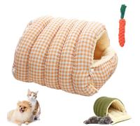Cozy Monster Cat Bed, Indoor Cats Bed - Cave Style Cozy Hideaway, Cat Cave Tent with Removable Cushion, Dual-Purpose Dog Nests, for Cats, Small Dogs (D,L:57 * 37 * 28cm)