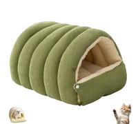 Cozy Monster Cat Bed, Pet Cave for Indoor Cats, Pet Sleeping Removable Washable Pad Bags for Pets, Soft Plush Winter Closed-Off Cave House (#6,M)