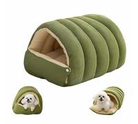 Cozy Monster Cat Bed,Pet Cave for Indoor Cats,Removable and Washable Winter Closed-Off CatBed,Warm Cat House Tent Bed in Indoor,Thick Dual-Purpose Pet Nest for Cats,Kittens and Small Dogs(C,M)
