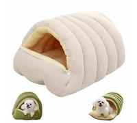 Cozy Monster Cat Bed,Pet Cave for Indoor Cats,Removable and Washable Winter Closed-Off CatBed,Warm Cat House Tent Bed in Indoor,Thick Dual-Purpose Pet Nest for Cats,Kittens and Small Dogs(A,L)