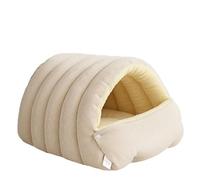 Cozy Monster Cat Bed, Soft and Warm Indoor Pet Cave, Removable Cushioned Cozy Monster Pet Bed, Plush Sleeping Nest for Cats and Small Dogs, For Kittens and Puppies (C, L)