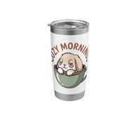 Cozy Mornings Cute Bunny Cup Rabbit Animal Coffee Stainless Steel Insulated Tumbler