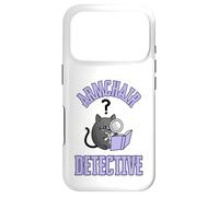Cozy Mystery Armchair Detective Amateur Sleuth Case for iPhone 17 Pro