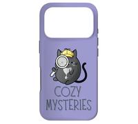 Cozy Mystery Cute Cat Detective Murder Mystery Book Lover Case for iPhone 17 Pro