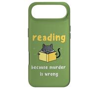 Cozy Mystery Reading Because Murder is Wrong Case for iPhone Air