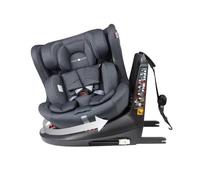 Cozy N Safe Comet+ i-Size 360 Rotating Child Car Seat 40-150cm (Slate) | ISOFix & Top Tether, Extended Rear & Forward Facing, Side Impact Protection, Adjustable Headrest, Birth to 12 Years