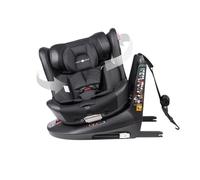 Cozy N Safe Comet+ i-Size 360 Rotation Child Car Seat up to 150cm with ISOFix and Top Tether, Deep Padding, Side Impact Protection (Jet)
