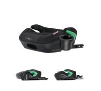 Cozy N Safe Cosmo i-Size Booster Car Seat 125-150cm, ISOFix, Recline Positions, High Backless Booster, Deep Padded Seat, Cup Holder, Lightweight Kids Car Seat 6-12 Years (Onyx)