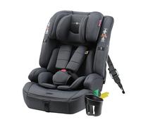 Cozy N Safe Everest i-Size 76 to 150cm Child Car Seat with 5 Point Harness, Adjustable Headrest, for Toddlers, Infant, with cupholder, 9-36 Kg, Up to 12 Years (Slate)