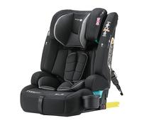 Cozy N Safe Everest i-Size Car Seat 76-150cm with ISOFix (Jet) | ISOFix & Top Tether, 5 Point Harness, Forward Facing High Back Booster, Adjustable Headrest, Cup Holder, 9 Months to 12 Years