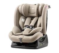 Cozy N Safe Fitzroy i-Size Child Car Seat from 40cm to 135cm, Rearward Facing, Forward Facing, 3 Point Safety Belt, Adjustable Headrest, Side Impact Protection, Deep Padding (Ecru)
