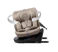 Cozy N Safe Galaxy i-Size 360 Rotation 40-150cm Child Car Seat R129 Certified,5 Recline Positions, Side Impact Protection, Easy Installation with IsoFIX & Top Tether (Ecru)