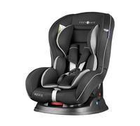 Cozy N Safe Nevis Group 0+1 Car Seat 0-18kg, Rear & Forward Facing, 5 Point Harness, Reclining Baby Toddler Car Seat, Side Impact Protection, Birth to 4 Years (Black/Grey)