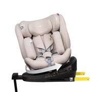 Cozy N Safe Omega i-Size 360 Rotating Car Seat 40-150cm (Ivory) | ISOFix & Support Leg, Extended Rear & Forward Facing, Side Impact Protection, Adjustable Headrest, Birth to 12 Yrs