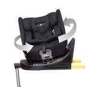 Cozy N Safe Polaris i-Size Car Seat 40-150cm, 360° Rotation, ISOFIX with Support Leg, Group 0+/1/2/3 Convertible Child Seat Birth to 12 Years (Jet)