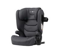 Cozy N Safe Portland i-Size High Back Booster Car Seat 100-150cm, ISOFix & Seat Belt, Side Impact Protection, Adjustable Headrest, Cup Holder, Kids Car Seat 4-12 Years (Slate)