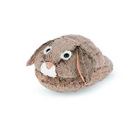 COZY NOXXIEZ Plush Foot Warmers - Farm Animals - Cute Cosy One-piece Animal Slippers With Cuddly Soft Cushion For Kids & Adults (Bunny)