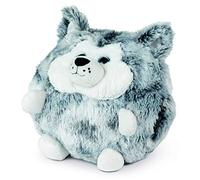 COZY NOXXIEZ Plush Hand Warmer - Farm Animals - Childrens Cute Pillows, Fluffy Soft Plushies, Reusable Animal Cushion Presents for Girls, Boys, Babies (Husky)