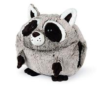 COZY NOXXIEZ Plush Hand Warmer Toys - Wildlife Animals - Childrens Cute Pillows, Fluffy Soft Plushies, Reusable Animal Cushion Presents for Girls, Boys, Babies (Raccoon)