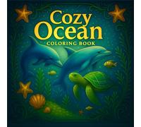 Cozy Ocean Coloring Book: A Coloring Book For Adults And Kids (Bold And Easy Coloring)