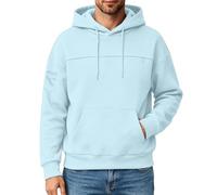 Cozy Oversized Pocket Hoodie for Small Cats and Puppies, Ultra-Soft Fleece Sweatshirt with Kangaroo Pouch, Comfort Fit for Tiny Pets, Machine Washable, Beige (Blue, XXXXL)