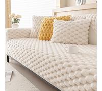 Cozy P Washable Sofa Covers for 1 2 3 4 Cush Sectal Pet Friendly Slipcovers Protect Fur from Dogs & Cats Funny Fuzzy Couch Protector (Not All Set)