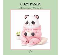 Cozy Panda: Soft Everyday Moments: A Relaxing Coloring Book for Adults Featuring Cozy Daily Routines and Stress Relief Scenes