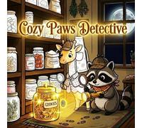 Cozy Paws Detective: A Relaxing Coloring Book for Adults Featuring Charming Animal Investigators