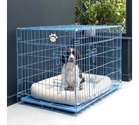 Cozy Pet Dog Cage 36" Blue (92cm) ABS Tray Folding Puppy Crate Cat Carrier Dog Crate DCP36BL