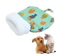 Cozy Pet Nest for Cats and Dogs, Warm Feline Bed Sleeping Bag, Cat Sleeping Bag, Portable Pet Nest, Puppy House for Cats & Dogs All Seasons Indoor (Clownfish, 18 * 22inch)