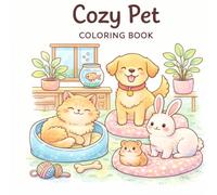 Cozy Pets: Coloring Book