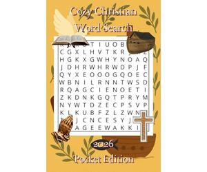 Cozy Pocket Word Search: Christian Edition (2026)