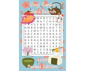 Cozy Pocket Word Search: Japan Edition (2026)