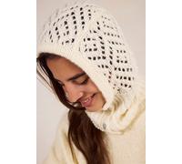 Cozy Pointelle Balaclava at Free People in Ivory - female